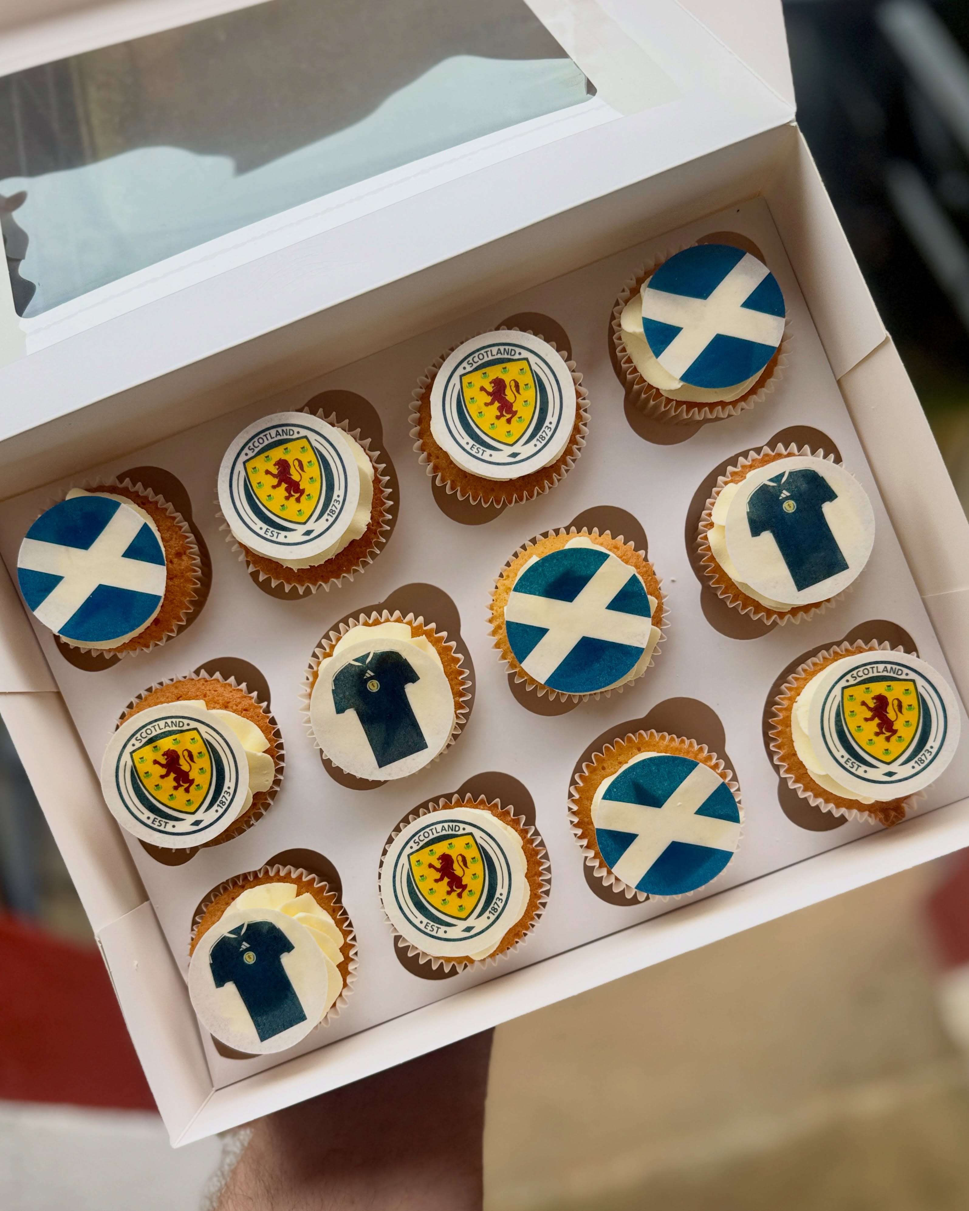 Scotland WC26 cupcakes
